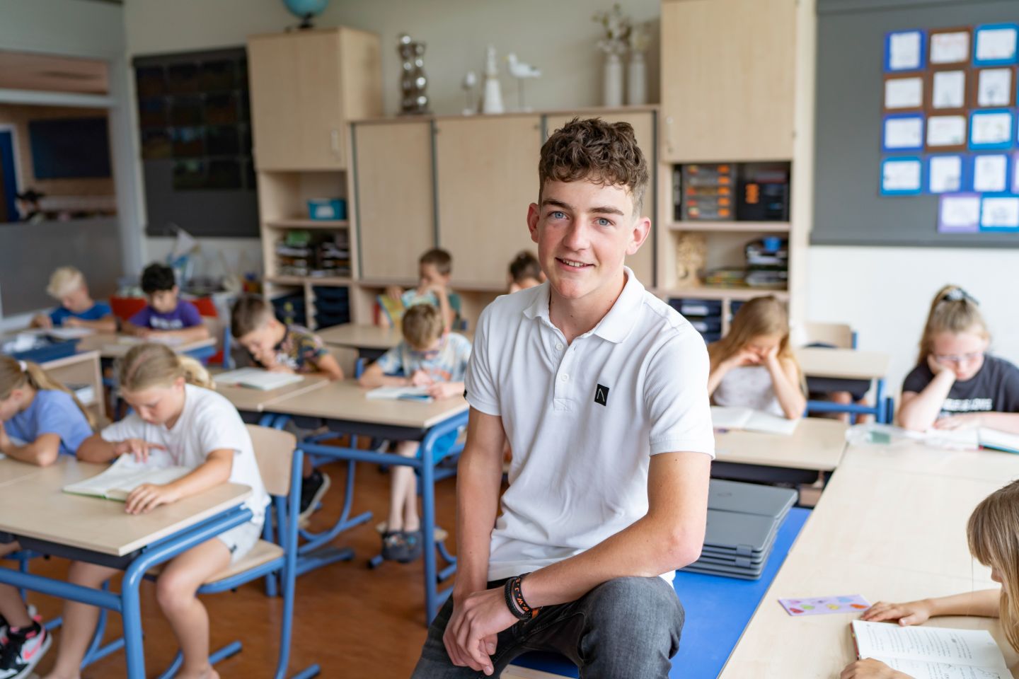 'Als meester wil ik de perfecte leeromstandigheden creëren voor leerlingen'